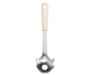 GastroMax Cuillère à pâte BIO | Lin | Alimentation Cuisson Ustensiles de cuisine | Lavable au lave-vaisselle | Approuvé pour les aliments et sans BPA | L8 x W8 x H29,5 cm