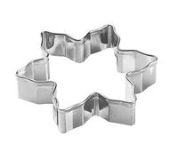 GastroMax - Emporte Pièce Patisserie pour Biscuits - en Forme de Flocon de Neige - Moule à Biscuits pour des Cookies Originaux - Pour un Anniversaire ou un Noël Uniques - 9 cm