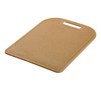 GastroMax - Grande planche à découper réversible en fibre de bois d'épicéa nordique et plastique BIO sans BPA - Résiste au lave-vaisselle - 35 x 25 cm - Coloris naturel