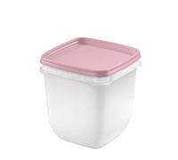 Gastromax - Lot de 3 Boîtes de Conservation Alimentaire - 1 L - Transparent/Rose