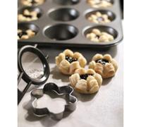 GASTROMAX Moule à muffins, en acier au carbone, 12 muffins