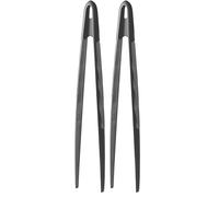 GastroMax Pinces de cuisine 28,5 cm BIO Gris | Alimentation Cuisson Ustensiles de cuisine | Résistant à la chaleur, Lavable au lave-vaisselle | Approuvé pour les aliments et sans BPA | L28,5xW5xH1,5cm
