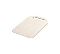 GastroMax Planche à découper 25x15cm BIO | Beige | En plastique avec poignées | Trancher les légumes, fruits, viande, fromage | Sécurité alimentaire | Cuisine | L1 x W25 x H15 cm