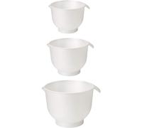 Gastromax Set De 3 Bols Mélangeurs Polypropylène1,5l - 2l - 3 Litres Blanc