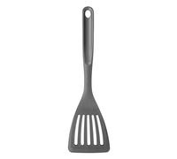 GastroMax Spatule ajourée BIO | Gris | Alimentation Cuisson Ustensiles de cuisine | Résistant à la chaleur | Lavable au lave-vaisselle | Approuvé pour les aliments et sans BPA | L30 x W8,5 x H4 cm