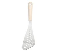 GastroMax Spatule ajourée BIO | Lin | Alimentation Cuisson Ustensiles de cuisine | Lavable au lave-vaisselle | Approuvé pour les aliments et sans BPA | L2 x W9 x H32 cm