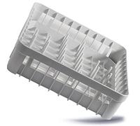 Gastronette Panier à vaisselle pour lave-vaisselle - Panier à assiettes et verres - Panier à couverts - Panier à vaisselle pour la restauration - Lave-vaisselle universel en plastique 40x40 cm à