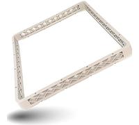 Gastronette Panier à vaisselle universel - Élément surélevé pour panier à vaisselle, restauration, lave-vaisselle, panier en plastique 50 x 50 cm, empilable