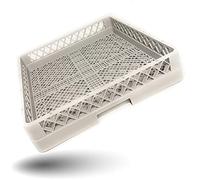 Panier à vaisselle Gastronette à coutellerie en verre pour la gastronomie universel en plastique 50x50 cm Panier à vaisselle en plastique à mailles fines Panier empilable GN Norm