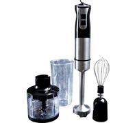 Gastronoma 18210001 - 1000 watts Set mixeur plongeant 3 en 1 Parfait pour mixer sauces et soupes - rapide et efficace
