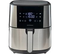 Gastronoma 18290007 - Airfryer d'une capacité de 8 litres, accessoires Airfryer inclus - Inox/Noir