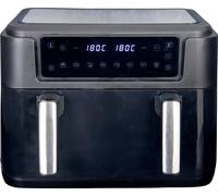 Gastronoma 18290008 Friteuse à air chaud 10 l 2400 W revêtement anti-adhésif, avec écran, fonction minuteur noir