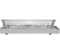 Gastronomie Bain Marie Chauffe-plats Bain-marie Porte-plats Catering Buffet 5x GN
