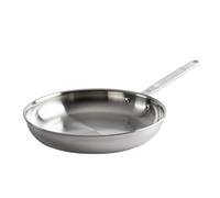 Gastrotools Grande Poêle Inox 5-Ply 28 cm - Construction 5 couches avec aluminium intégral, diffusion parfaite de la chaleur, compatible induction & four, qualité professionnelle italienne