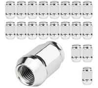 GAsupply Lot de 20 écrous hexagonaux de roue en alliage M14 x 1,5, 21 mm, compatibles avec Chrysler 300C, Ford S Max, Galaxy et plus encore