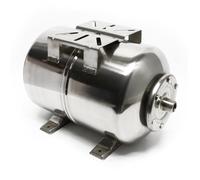 GAsupply Vase d'expansion en acier inoxydable de 24 l, chaudière à membrane pour installations d'eau domestique et systèmes de surpression avec membrane EPDM