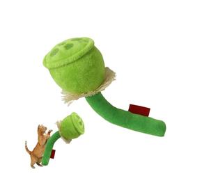 Gat Toys Catnip - 7x2x2in Plush Interactive Toy Avec son, Poupée Souple Pour Le Jeu, Entraînement Pour Bouchures à Mâcher | Fournitures Pour Animaux De Compagnie Pour Chasse Intérieur, Lancement, Et