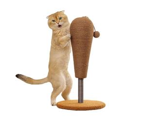 Gat Tree for Cats - Sisal Scratching Board - Jouets avec mobilier de balle swing Apartment Salon Zone de jeu Les zones de rayures variables ont optimisé la promotion 'activité dans