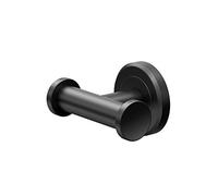Gatco Latitude II Double Robe Hook Matte Black