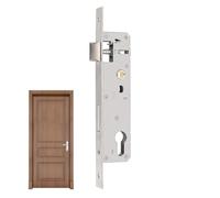 Gate Latch for Wooden Fence - Single Point Stainless Steel Door Lock Latch, Heavy Duty Security Catch for Outdoor Use, Cabinet Furniture Hardware Locking System, Basement Garage Attic Coop Safety