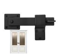 Gate Latch Lock-Flıp Door Latches With Padlock Hole,Heavy Duty Barn Ďoor Lock Latch For Sliding And Swing Open Door, Outdoor Gate, Shed, Garage