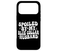 Gâté par Mon Mari en col Bleu Coque pour iPhone 17 Pro Max