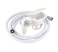 GATE14® Kit de douchette pour Bateaux et Camping-Cars avec Tuyau de 2,5 m douchette à Levier Boitier Ovale