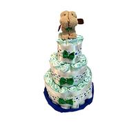 Gâteau à couches DODOT Chien serviette marron