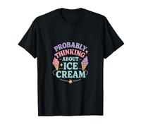 Gâteau Amusant avec Inscription « I'm Dreaming of Ice Cream Lover » T-Shirt