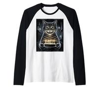 Gâteau d'anniversaire Chat tigré pour fête d'anniversaire effrayante Manche Raglan