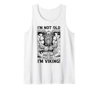 Gâteau d'anniversaire Humoristique Viking I'm Not Old Man Norse Warrior Débardeur