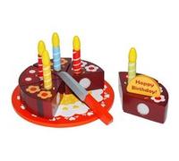 Christian Tanner – Nourriture pour jouets – Gâteau d'anniversaire 9897 – Set de découpe