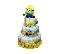 Gâteau de couches Dodot Minion (Moi, moche et méchant) Talla 2 (3-6 kg) Citronnier