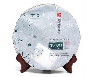 Gâteau de fer T8653 * Thé Puerh XiaGuan Tuocha Pu'er 2014 Gâteau Shen cru 357g