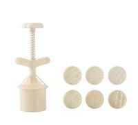 Gâteau de lune moule Set Saint Valentin Cookie timbres, en forme de coeur Cookie moule à main bricolage presse Cookies Dessert Cutter pâtisserie décoration outil Mooncake Maker