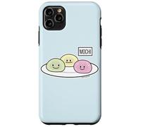 Gâteau de Riz à la crème glacée Mochi Mignon Thé Vert Japonais Coque pour iPhone 11 Pro Max