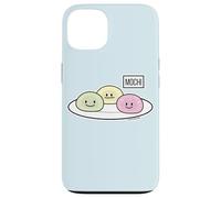 Gâteau de Riz à la crème glacée Mochi Mignon Thé Vert Japonais Coque pour iPhone 13