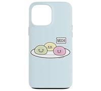 Gâteau de Riz à la crème glacée Mochi Mignon Thé Vert Japonais Coque pour iPhone 13 Pro Max