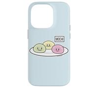 Gâteau de Riz à la crème glacée Mochi Mignon Thé Vert Japonais Coque pour iPhone 14 Pro