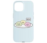 Gâteau de Riz à la crème glacée Mochi Mignon Thé Vert Japonais Coque pour iPhone 15
