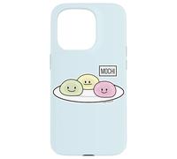 Gâteau de Riz à la crème glacée Mochi Mignon Thé Vert Japonais Coque pour iPhone 15 Pro