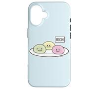 Gâteau de Riz à la crème glacée Mochi Mignon Thé Vert Japonais Coque pour iPhone 16