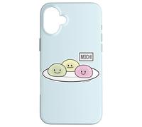 Gâteau de Riz à la crème glacée Mochi Mignon Thé Vert Japonais Coque pour iPhone 16 Plus