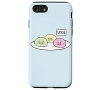 Gâteau de Riz à la crème glacée Mochi Mignon Thé Vert Japonais Coque pour iPhone SE (2020) / 7/8