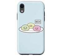 Gâteau de Riz à la crème glacée Mochi Mignon Thé Vert Japonais Coque pour iPhone XR