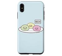 Gâteau de Riz à la crème glacée Mochi Mignon Thé Vert Japonais Coque pour iPhone XS Max