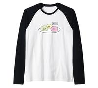 Gâteau de Riz à la crème glacée Mochi Mignon Thé Vert Japonais Manche Raglan