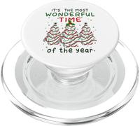 Gâteau de Sapin de Noël « It's The Most Wonderful Time of The Year » PopSockets PopGrip pour MagSafe