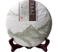 Gâteau de thé chinois Menghai Dayi 7542 Pu'er Yunnan Puerh Pu-erh 2014 Puer brut 357g