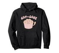 Gâteau Mignon pour Les Amoureux des Chats Sweat à Capuche